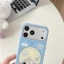 IPhone 17 Pro max Một cô gái có họa tiết tóc vàng Vỏ điện thoại chất liệu Acrylic