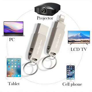 Ổ đĩa Flash 256GB Thích hợp cho iPhone Ổ đĩa ngón tay cái gắn ngoài USB Bộ nhớ lưu trữ ảnh Stick