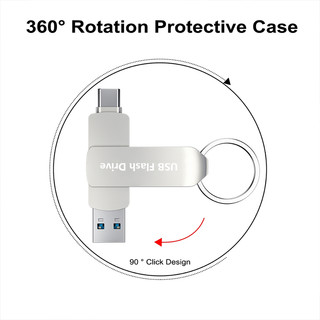 2TB typec 2 Trong 1 Điện Thoại Di Động u Đĩa Chất Lượng Cao Ổ Đĩa Kép Flash Bộ Nhớ USB Tốc Độ Cao Thẻ Nhớ 1TB Bộ Nhớ Dữ Liệu otg
