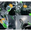 Thích hợp cho Kawasaki Ninja ZX4R ZX400 ZX250 ZX-25R Xe Máy Vòng Sau Gương Phụ Trợ Gương Chiếu Hậu