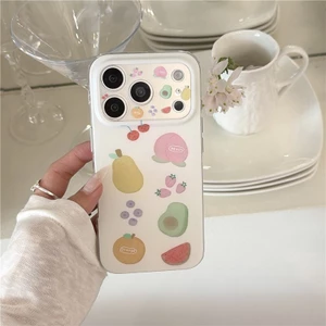 Ốp điện thoại xử lý IMD họa tiết trái cây iPhone 17 Pro Max Fruits