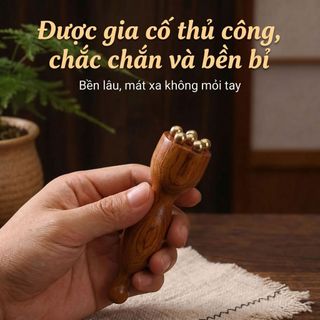 Con Lăn Mát Xa Mặt Bấm Huyệt Hạt Đồng – Giải Pháp Thư Giãn & Làm Đẹp Tự Nhiên | Mỹ Nghệ Phương Chi