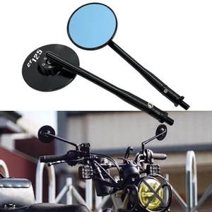 Xe Máy CNC Nhôm Retro Tròn Gương Chiếu Hậu Bên Gương Dành Cho Xe Honda Monkey 125 / GROM MSX125 / DAX ST125 Phụ Kiện Đa Năng
