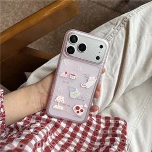Ốp điện thoại xử lý IMD họa tiết mèo cảm giác da cho iPhone 17 Pro Max