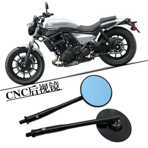 Xe Máy CNC Retro Tròn Gương Chiếu Hậu Cho Kawasaki Eliminator 400 / 500 / 500SE Đa Năng Bên Gương Phụ Kiện