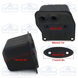 Phụ Kiện Giảm Thanh Thay Thế Cho Xe 45cc 52cc 58cc