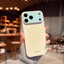 Ốp lưng cứng kính màu tương phản tương thích cho iPhone 14 pro max 15 pro max 16 pro max 17 pro max