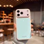 Ốp lưng cứng kính màu tương phản tương thích cho iPhone 14 pro max 15 pro max 16 pro max 17 pro max