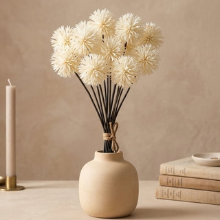Nhân Tạo Khô Phong Cách Thistle Fern Bó Hoa Trang Trí Đám Cưới Lụa Hoa Giả Bàn Trung Tâm Tiệc Văn Phòng Vườn Vintage Thẩm Mỹ Ins Phong Cách Bắc Âu DIY Quà Tặng Murang Magan