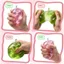 ECILY Apple Bóp Đồ Chơi Giảm Căng Thẳng Và Thông Hơi Tức Giận Fidget Đồ Chơi Phục Hồi Chậm Fidget Bóp Đồ Chơi Để Giảm Căng Thẳng Cho ADHD