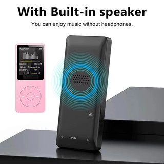 Máy nghe nhạc MP4 di động có màn hình kỹ thuật số LCD Đài FM Video HIFI Máy nghe nhạc MP3 Sách điện tử Hỗ trợ Máy nghe nhạc không mất Bluetooth