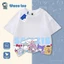 Áo Thun NASA x Sanrio 2026 - Áo Ngắn Tay Cotton Trẻ Em - Họa Tiết Dễ Thương Nam Nữ
