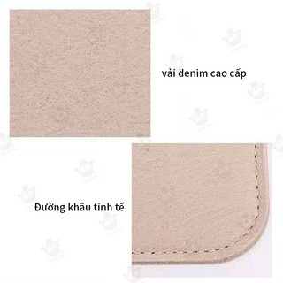 Miếng lót đáy túi bằng nỉ giúp định hình và ngăn túi bị xẹp, phù hợp với túi tote và túi đựng mỹ phẩm