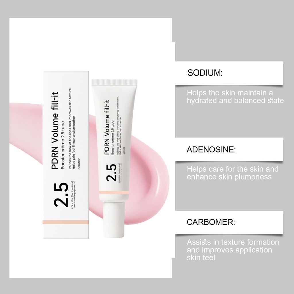 Kem tăng áp PDRN Volume Fill-it 2.5 Tube 30g Refine Lines Firm & Smooth Skin
