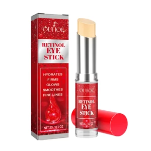 OUHOE Retinol Eye Stick 3g, Kem dưỡng mắt chống lão hóa cho nếp nhăn & quầng thâm, Chăm sóc mắt dưỡng ẩm & săn chắc mắt