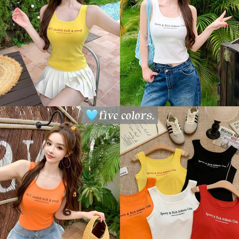 Áo yếm nữ in chữ phong cách Hot Girl gợi cảm