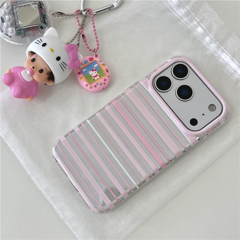 Ốp điện thoại iPhone 17 Pro max Sọc họa tiết TPU materia IMD