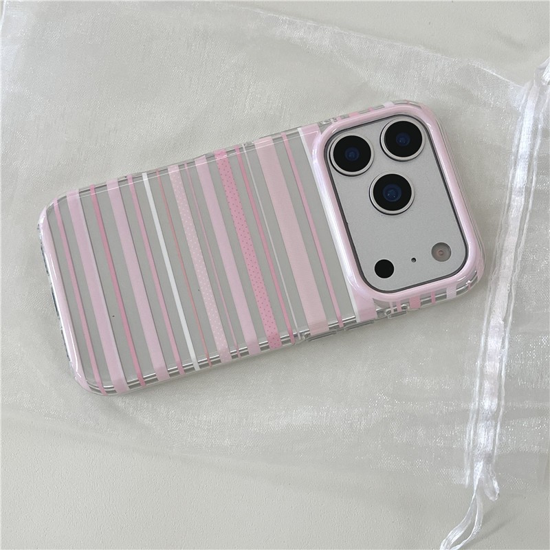 Ốp điện thoại iPhone 17 Pro max Sọc họa tiết TPU materia IMD