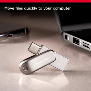 Ổ đĩa Flash Mini 2TB 2 trong 1 Type-C & USB3.0 Thẻ nhớ otg Thiết bị nhớ Video ảnh