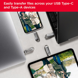 Ổ đĩa Flash Mini 2TB 2 trong 1 Type-C & USB3.0 Thẻ nhớ otg Thiết bị nhớ Video ảnh