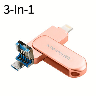 Ổ đĩa Flash USB3.0 2TB Thích hợp cho Ổ cứng di động iPhone Thanh chụp ảnh dung lượng lớn