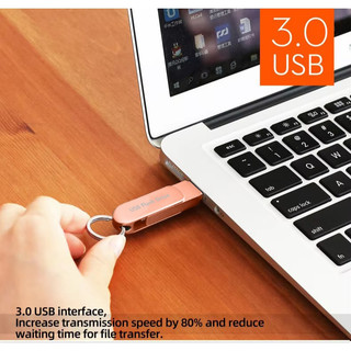 Ổ đĩa Flash USB3.0 2TB Thích hợp cho Ổ cứng di động iPhone Thanh chụp ảnh dung lượng lớn