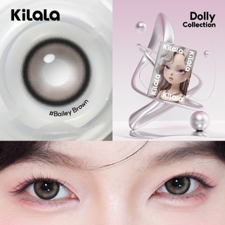 【Livestream】Kính áp tròng Kilala màu nâu Bailey Brown/Pearly Grey lens cận 6 tháng DIA 14.2-14.5mm có độ (0-7) [Giá 1 chiếc lens ]