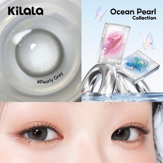 【Livestream】Kính áp tròng Kilala màu nâu Bailey Brown/Pearly Grey lens cận 6 tháng DIA 14.2-14.5mm có độ (0-7) [Giá 1 chiếc lens ]