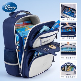 Trẻ Em Schoolbags Nam Học Sinh Tiểu Học Lớp Một Bảo Vệ Ridge Siêu Nhẹ Bé Trai Giảm Gánh Nặng