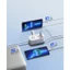 Bộ sạc USB ORICO 65W Dải nguồn du lịch đa năng Công nghệ Gallium Nitride Sạc nhanh với Ổ cắm điện dây nối dài 1,6m