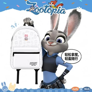 Disney Crazy Animal City Ba lô Judy Schoolbag Học sinh trung học cơ sở Nữ sinh đại học ins Niche Dung tích lớn