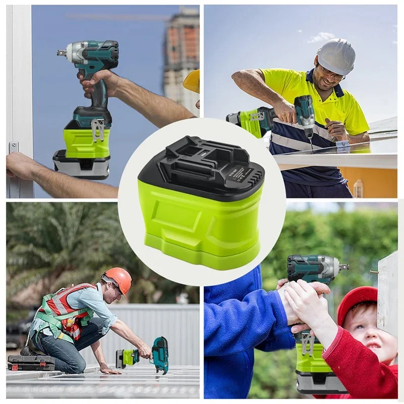 Bộ Chuyển Đổi Pin Nguồn RYB18MT Cho Pin Li-ion Ryobi 18V Chuyển Đổi Để Phù Hợp Với Makita 18 Dụng Cụ Điện