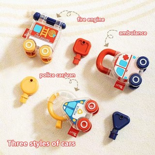 Hình dạng giáo dục mầm non phù hợp với mở khóa chìa khóa xe lửa trượt đồ chơi giáo dục cho bé dành cho nam và nữ quà tặng.