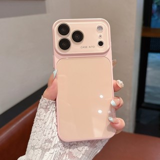 Ốp điện thoại kính cường lực 17 tức thì cửa sổ lớn phù hợp cho iPhone 14 15 16 17 Pro Max bao gồm tất cả vỏ silicon mềm chống rơi