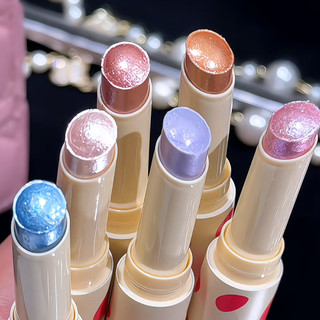 ROCKSWEET phấn mắt Bút Mắt Nhũ Lấp Lánh Phấn mắt dạng thỏi Jelly Eye Shadow Stick, màu sắc bền lâu