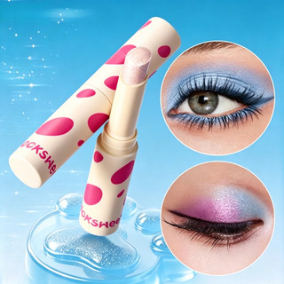 ROCKSWEET phấn mắt Bút Mắt Nhũ Lấp Lánh Phấn mắt dạng thỏi Jelly Eye Shadow Stick, màu sắc bền lâu