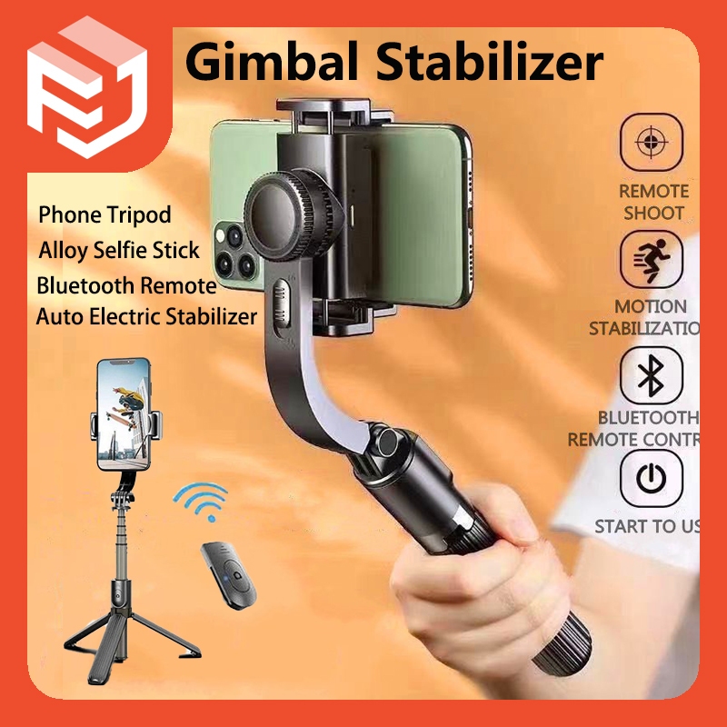 Gậy selfie chống rung 4in1 L08 cho điện thoại Selfie Stick Tripod kèm remote Bluetooth
