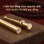 Dụng Cụ Bấm Huyệt Mặt Bằng Đồng Thau, Cây Massage Bấm Huyệt Toàn Mặt, Kích Thích Tuần Hoàn Máu, Hỗ Trợ Tiêu Sưng, Thông Kinh Lạc, Dụng Cụ Chăm Sóc Sức Khỏe Da