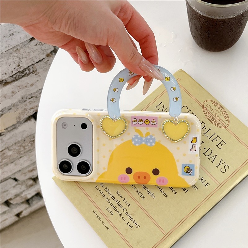 Ốp điện thoại TPU materia IMD họa tiết gà iPhone 17 Pro max