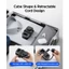 ORICO Dải nguồn du lịch 5 trong 1 EU Schuko Cắm 2AC Ổ cắm 3USB-A Dây vết thương di động Dây nối dài cắm phẳng cho du lịch Châu Âu