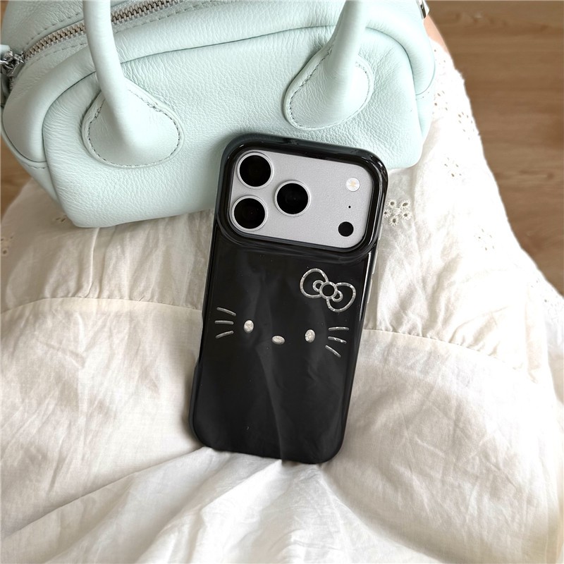Ốp điện thoại TPU materia IMD họa tiết biểu cảm cho iPhone 17 Pro max Cat