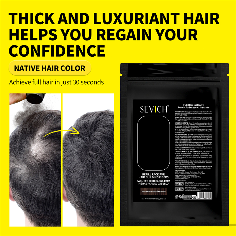 SEVICH 100g Hair Fiber Refill Chăm sóc điều trị rụng tóc