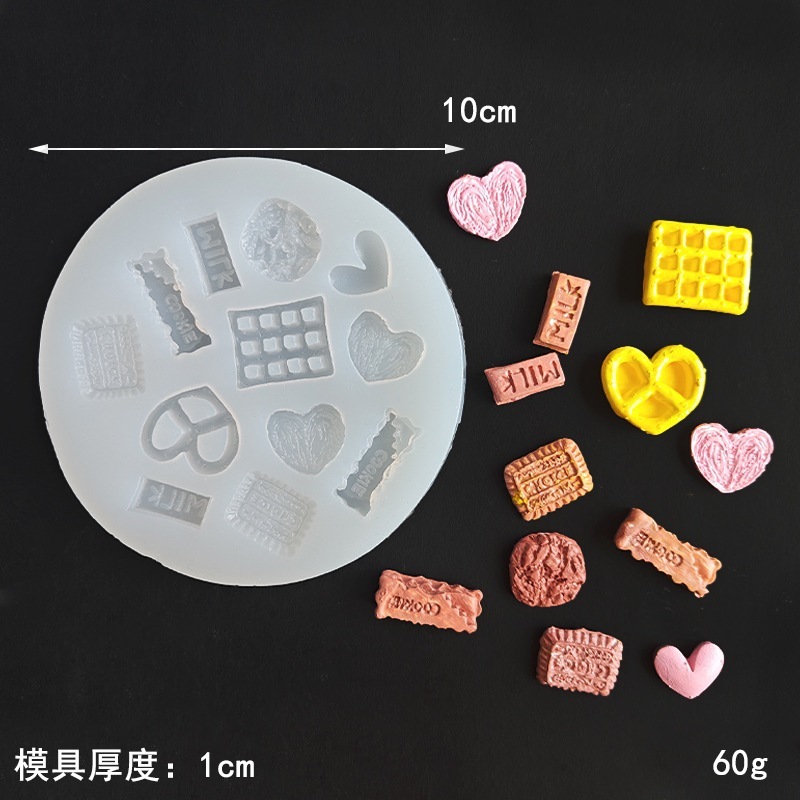Khuôn silicone Làm Bánh Kẹo Mềm/Sô Cô La/Kẹo Mềm Hình Trái Tim/Ngôi Sao DIY