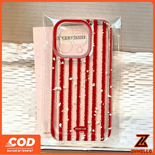 Thích hợp cho OPPO Reno15F Reno15 PRO Reno14F Reno 13F Reno12 F Reno 11F Reno10 Reno8Z Reno7Z Reno8T Reno5 Reno4 Reno6z Vỏ điện thoại TPU chống sốc sọc đỏ sành điệu