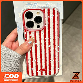 Thích hợp cho OPPO Reno15F Reno15 PRO Reno14F Reno 13F Reno12 F Reno 11F Reno10 Reno8Z Reno7Z Reno8T Reno5 Reno4 Reno6z Vỏ điện thoại TPU chống sốc sọc đỏ sành điệu