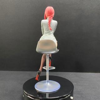 25cm Cưa Xích Người Bbgirl Makima Hình Ngồi Tư Thế PVC Hình