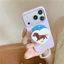 Ốp điện thoại PC materia họa tiết Dachshund cho iPhone 17 Pro max Dachshund
