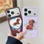 Ốp điện thoại PC materia họa tiết Dachshund cho iPhone 17 Pro max Dachshund