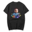 Gloving Niche Baby 67 Sáu Tay Ngộ nghĩnh Ai Baby Meme Áo nam Nữ 100% Cotton Áo Sơ Mi Tay Ngắn