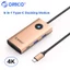 ORICO 6 trong 1 USB C Docking Station 4K HDMI 100W PD Sạc USB3.0 Multiport Hub cho MacBook iPad